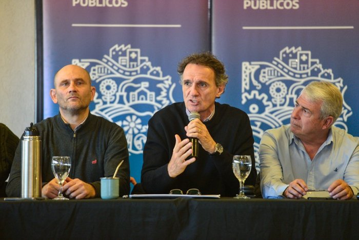 Katopodis presentó los avances de la licitación de la cuenca del río Salado