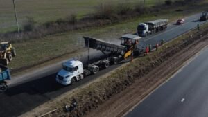 Ruta Provincial Nº6: avanzan las obras en Exaltación de la Cruz, Pilar y Campana